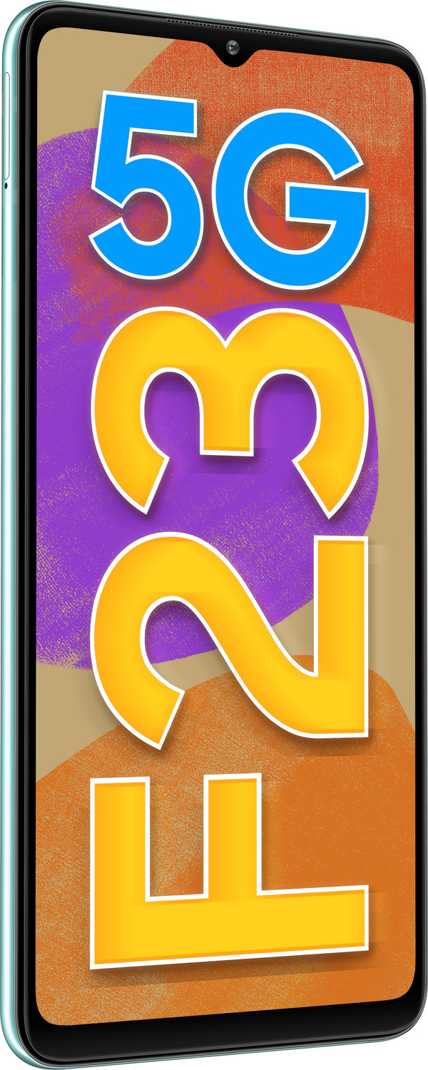 Image of Samsung Galaxy F23 5G (Aqua Blue, 128 GB)