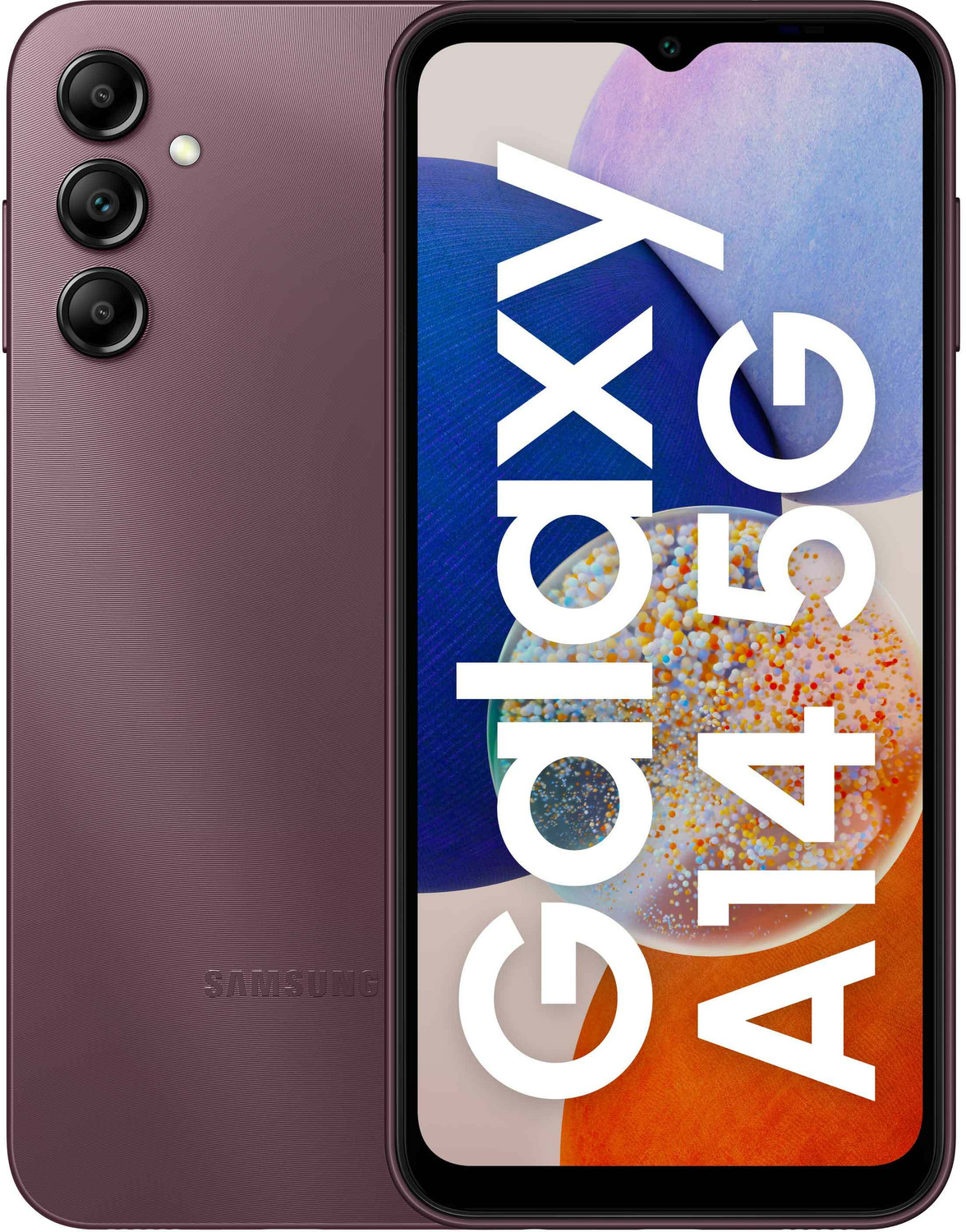 Image of Samsung Galaxy A14 5G (Dark Red, 128 GB)