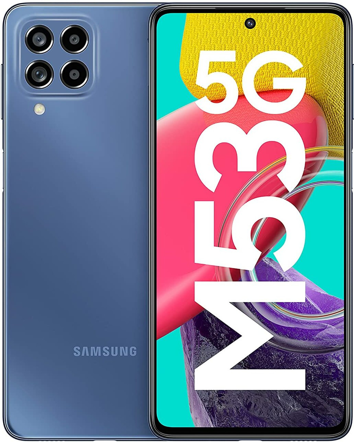 Image of Samsung Galaxy M53 5G (Deep Ocean Blue, 128 GB)