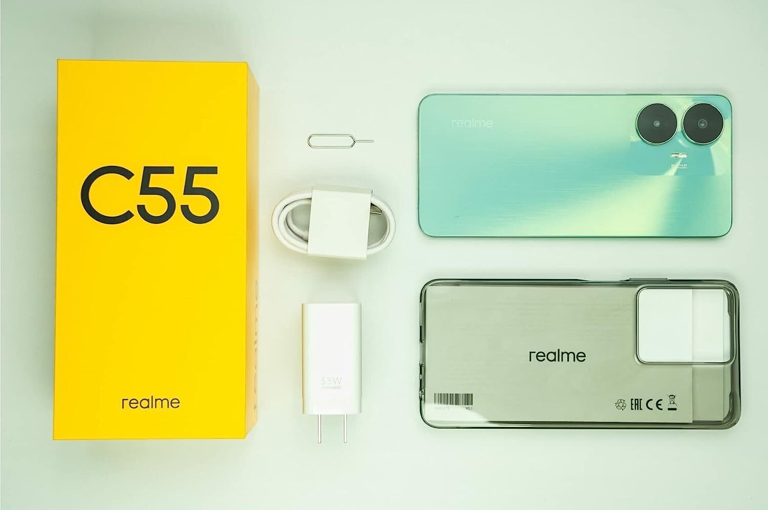 Image of realme C55 (Rainforest / Green, 64 GB) (6 GB RAM)