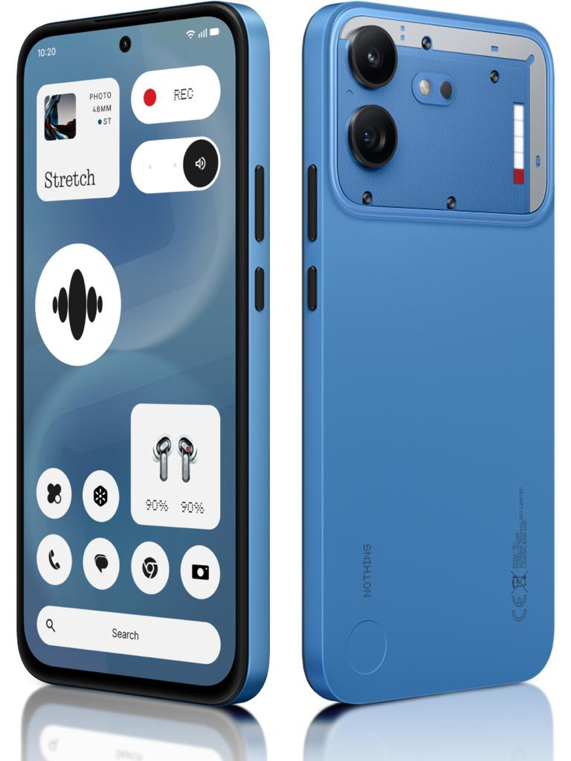 Phone (4b) (Blue, 128 GB) (8 GB RAM)