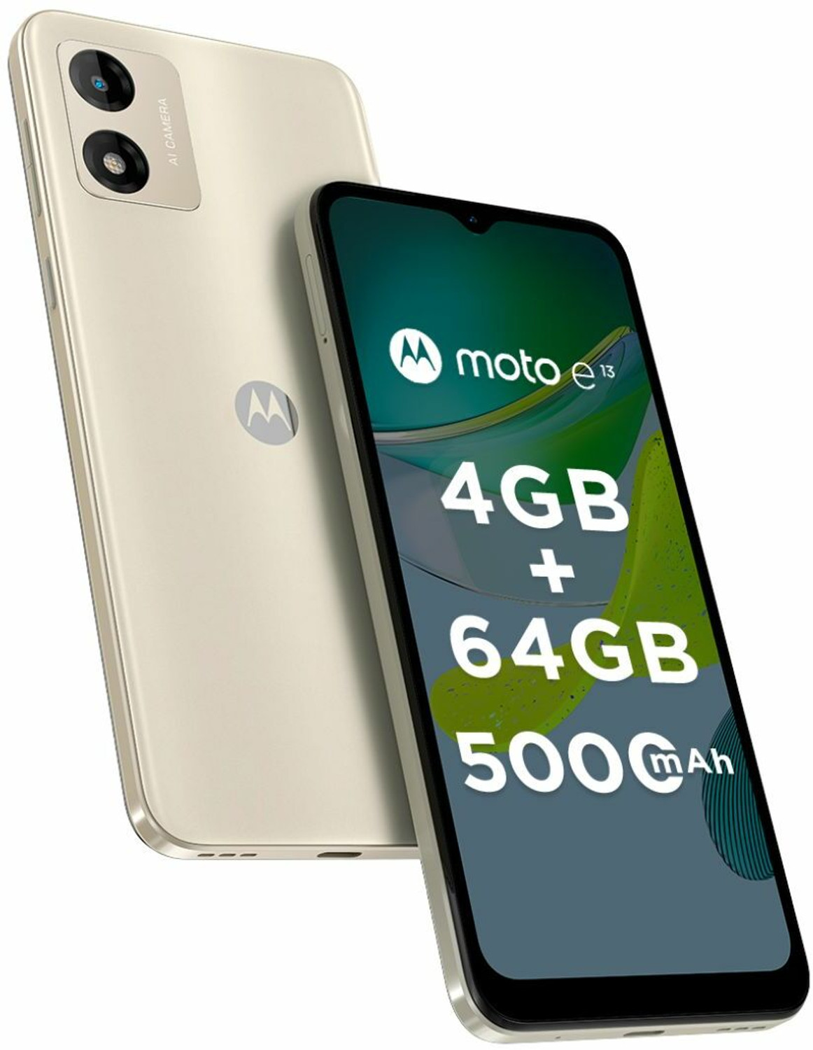 Image of Motorola e13 (Creamy White, 64 GB)