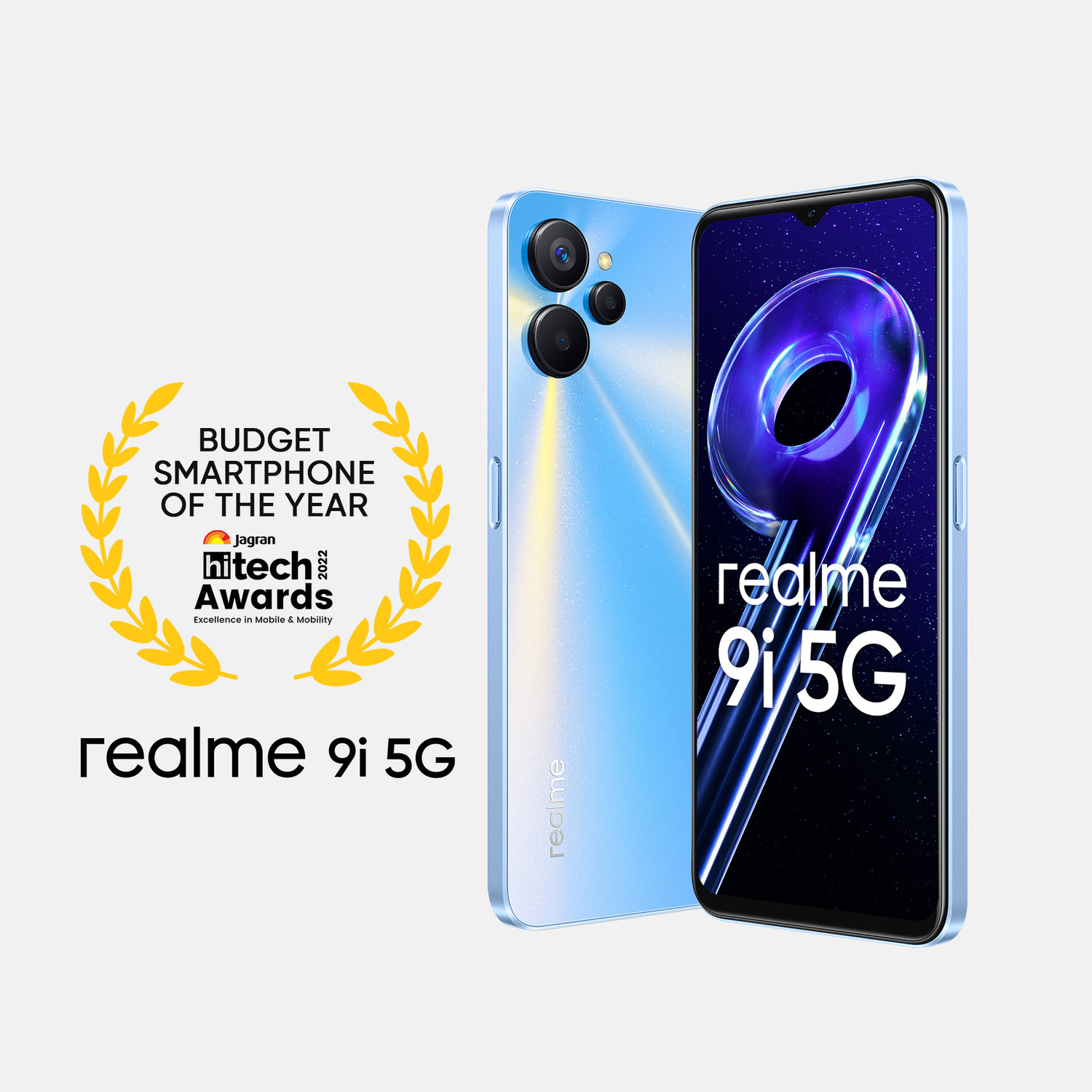 Image of realme 9i 5G (Soulful Blue, 64 GB)