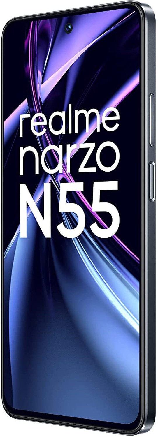 Image of realme Narzo N55 (Prime Black, 64 GB)