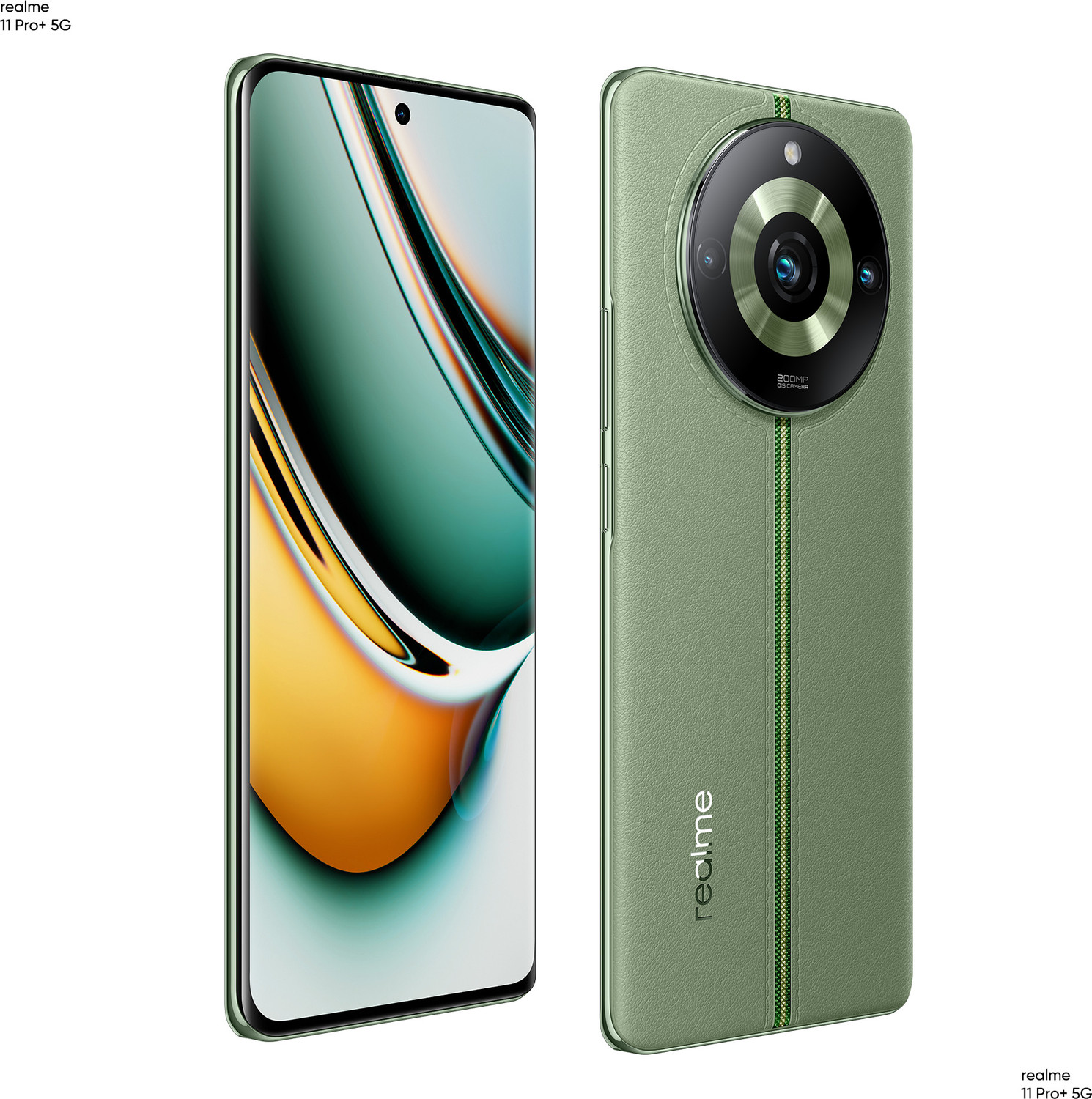 Image of realme 11 Pro+ 5G (Oasis Green, 256 GB)