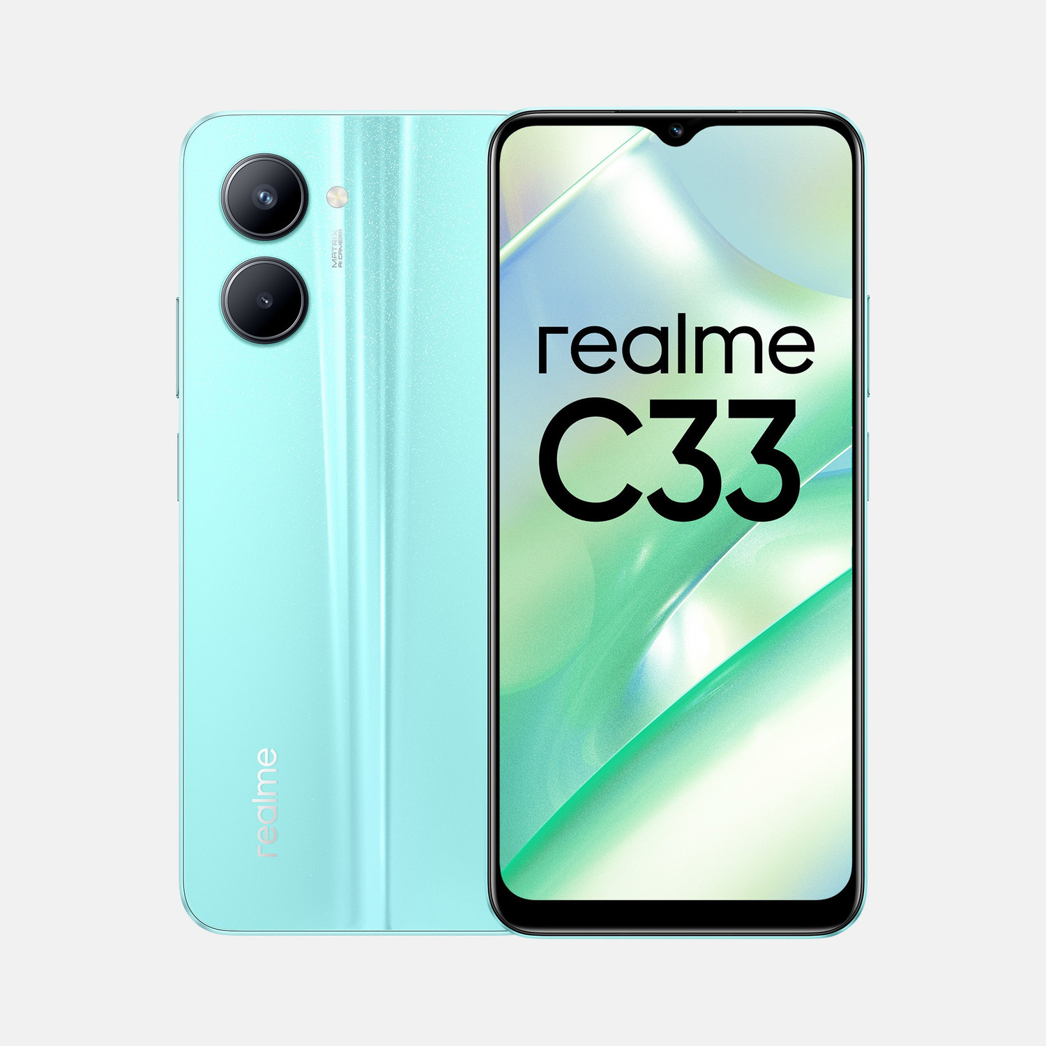 Image of realme C33 2023 (Aqua Blue, 64 GB)