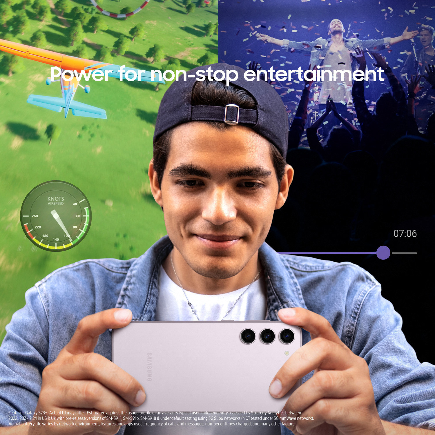 Image of Samsung Galaxy S23 5G (Lavender, 128 GB)