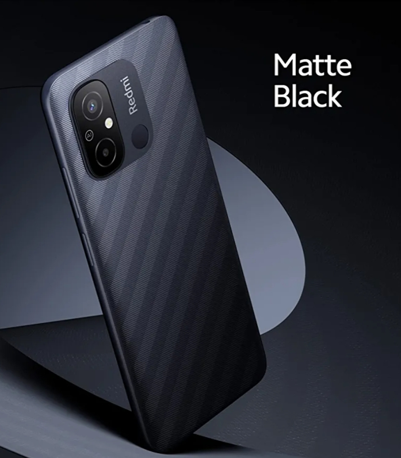 Image of REDMI 12C (Matte Black, 128 GB)