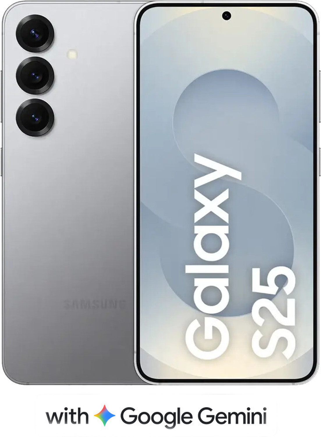 SAMSUNG Galaxy S25 5G (Silver Shadow, 256 GB)