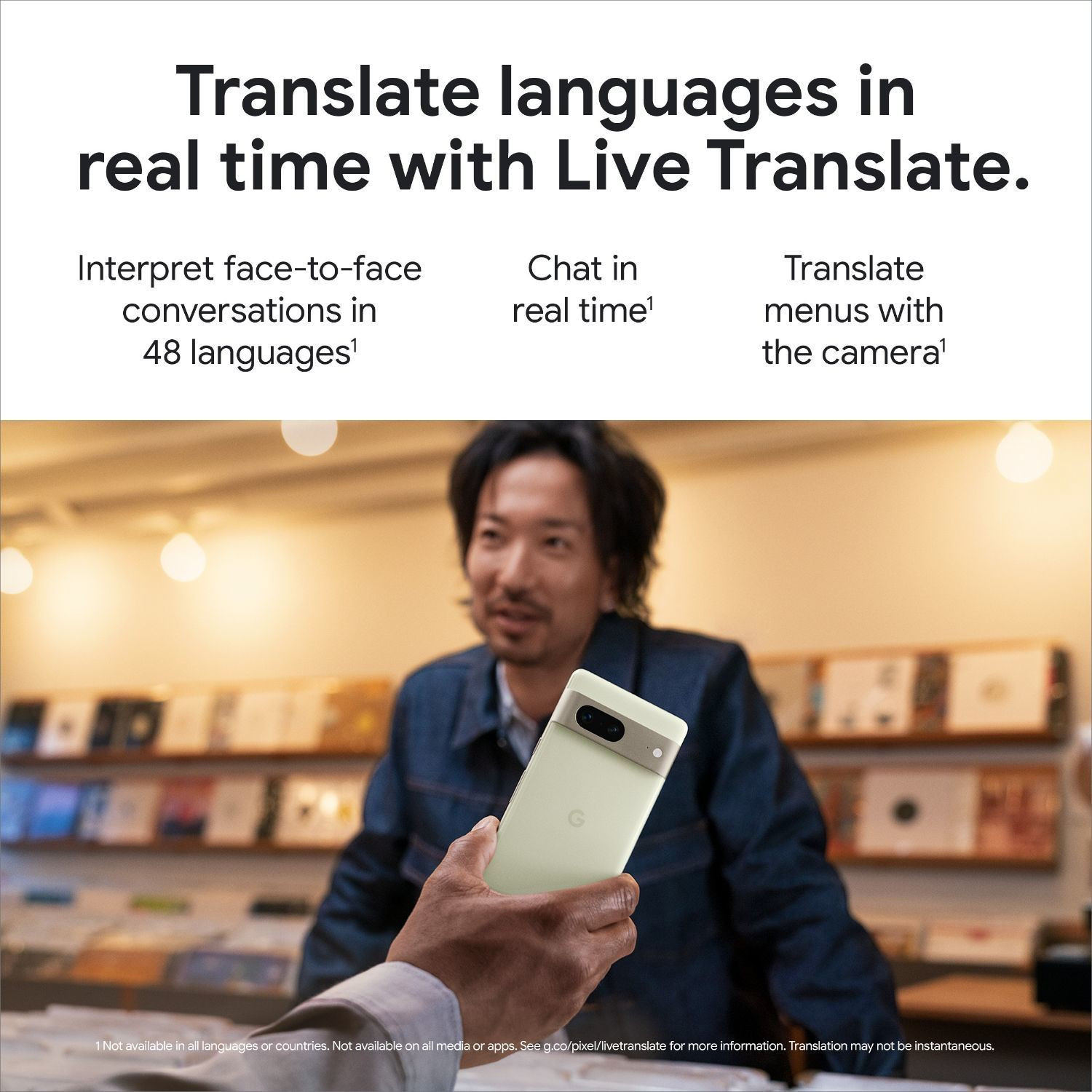 Image of Google Pixel 7 (Lemongrass, 128 GB)