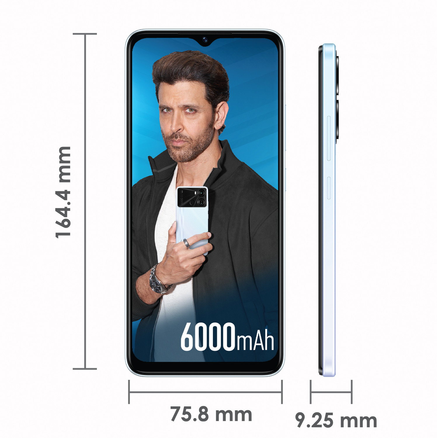 Image of itel P40 (Dreamy Blue, 32 GB)