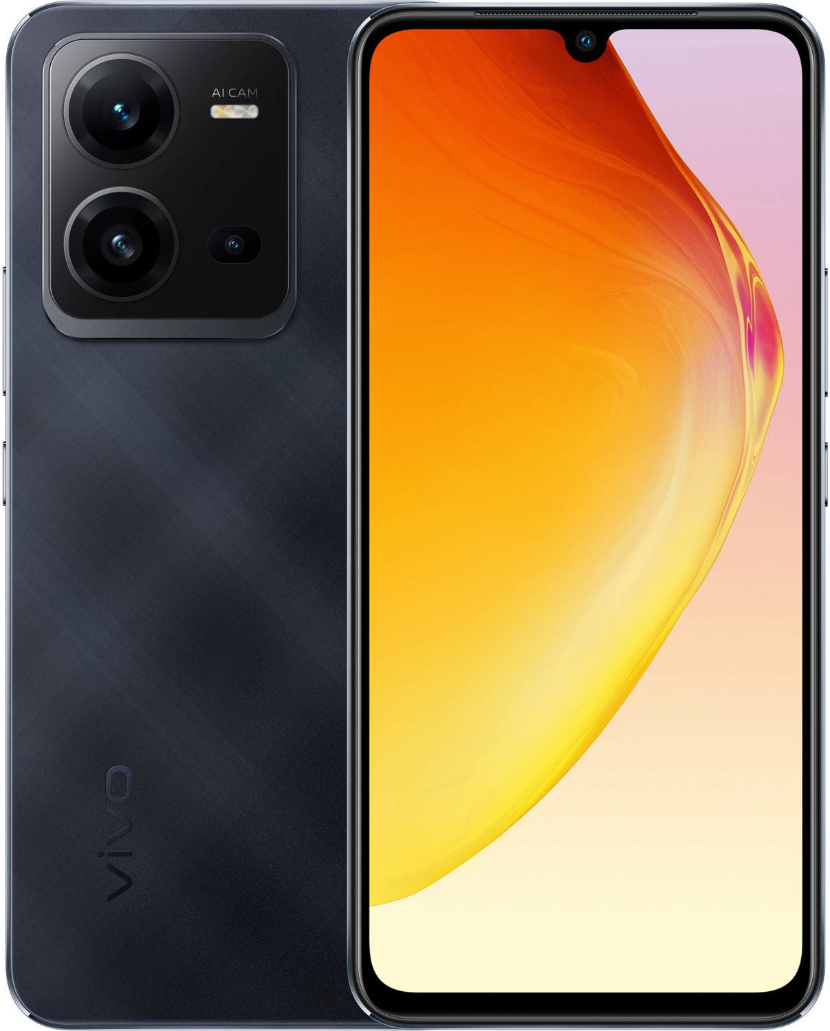 Image of vivo V25 5G (Elegant Black, 256 GB)