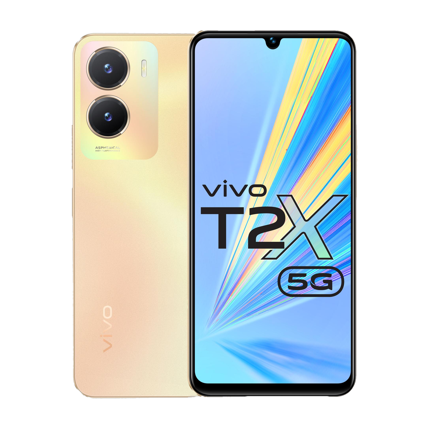 vivo T2x 5G (Aurora Gold, 128 GB)