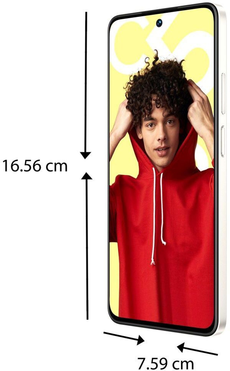 Image of realme C55 (Sunshower / Gold, 128 GB) (8 GB RAM)