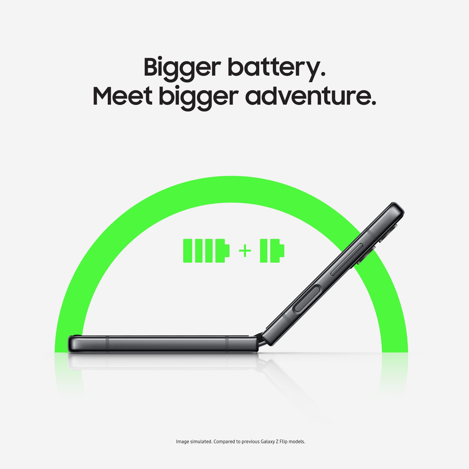 Image of Samsung Galaxy Z Flip4 5G (Bora Purple, 128 GB)