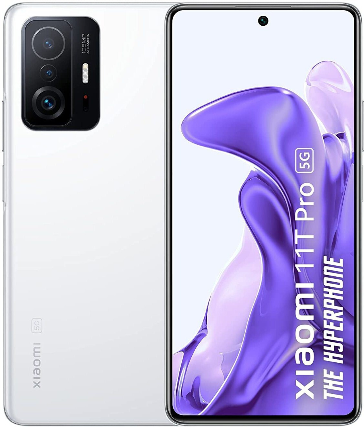 Xiaomi 11T Pro 5G Hyperphone (Moonlight White, 256 GB)  (8 GB RAM)
