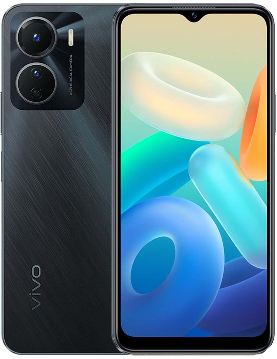 Image of vivo Y16 (Stellar Black, 128 GB) (4 GB RAM)