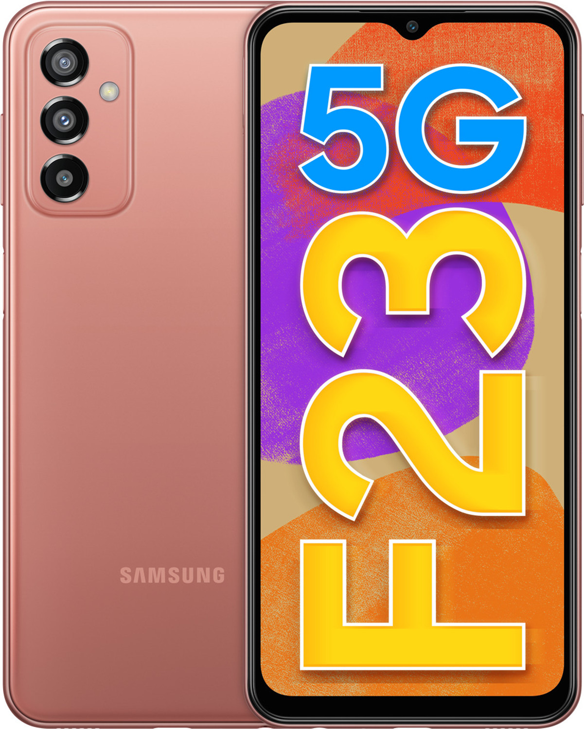 Image of Samsung Galaxy F23 5G (Copper Blush, 128 GB)