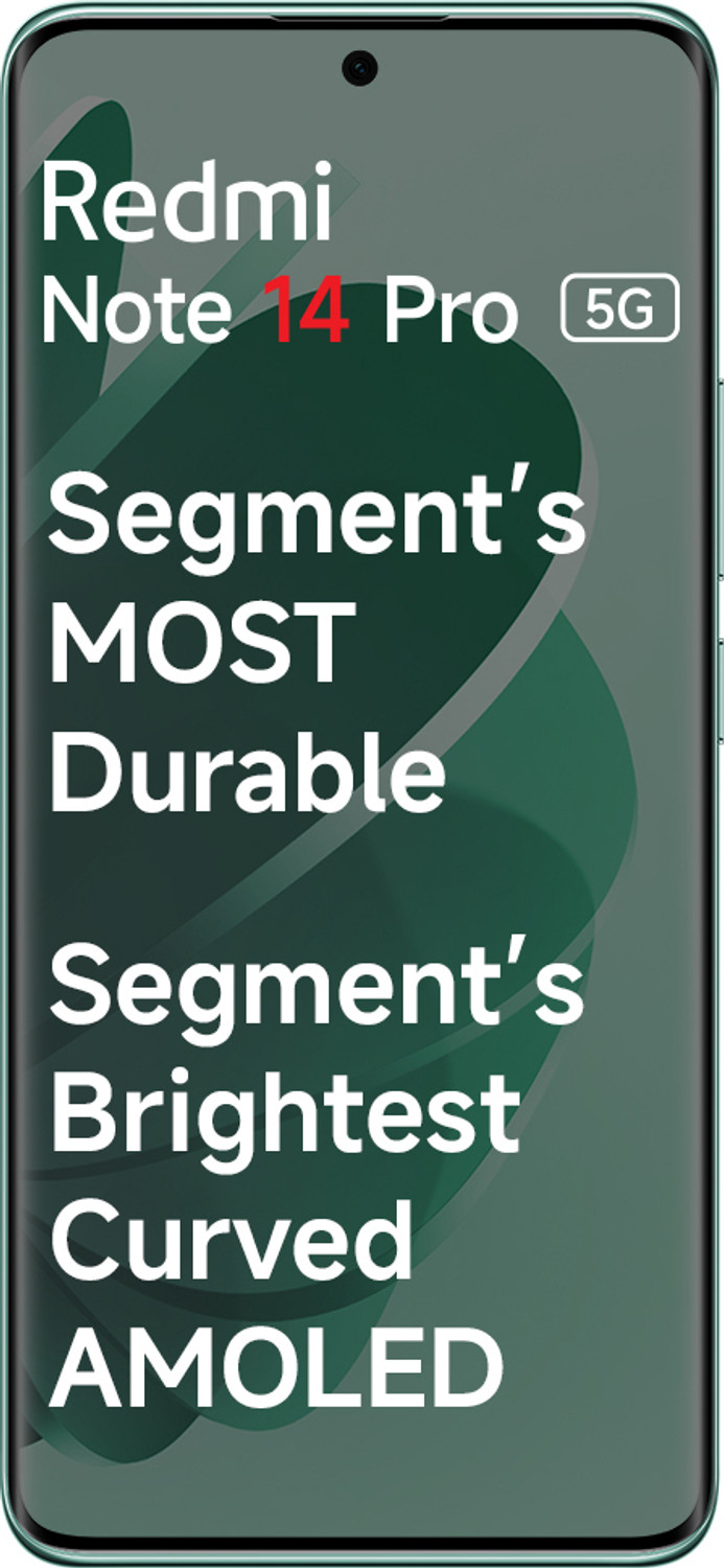 REDMI Note-14 Pro 5G (Ivy Green, 256 GB)