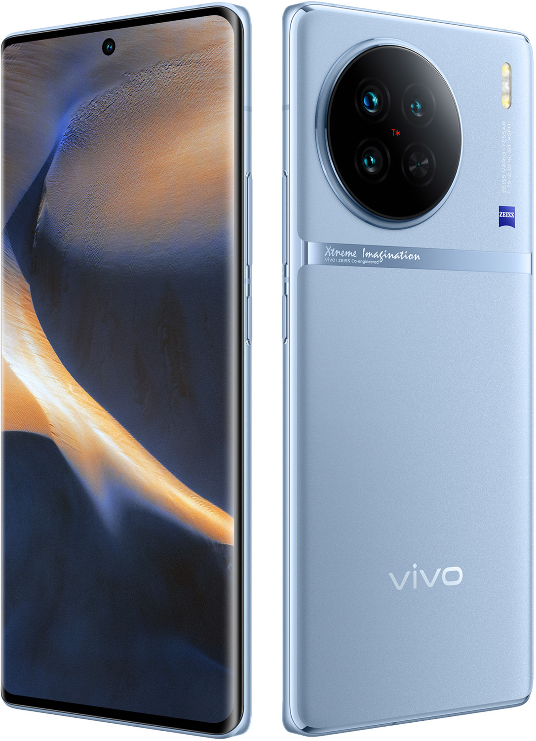 Image of vivo X90 (Breeze Blue, 256 GB)