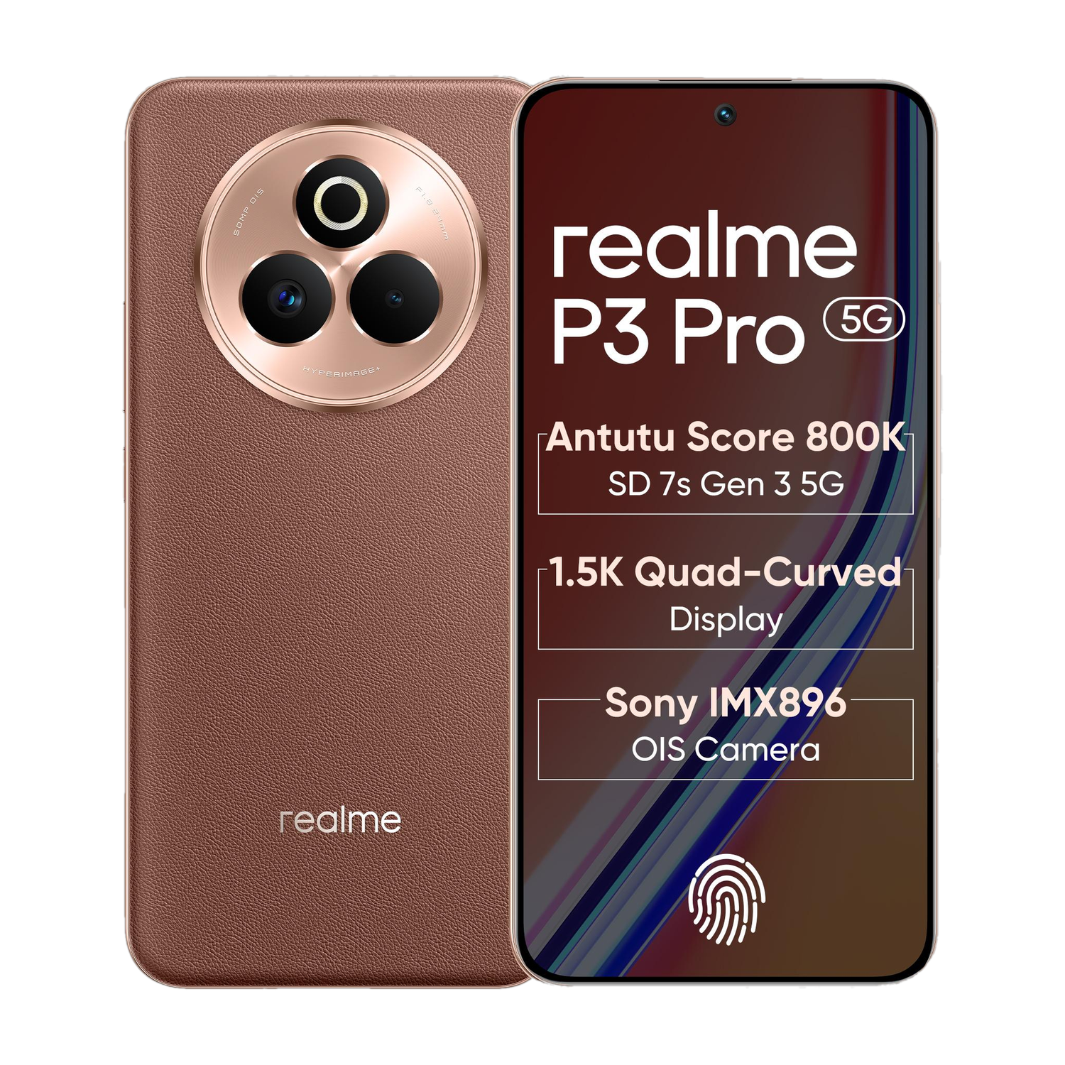 realme P3 Pro 5G (Saturn Brown, 128 GB)