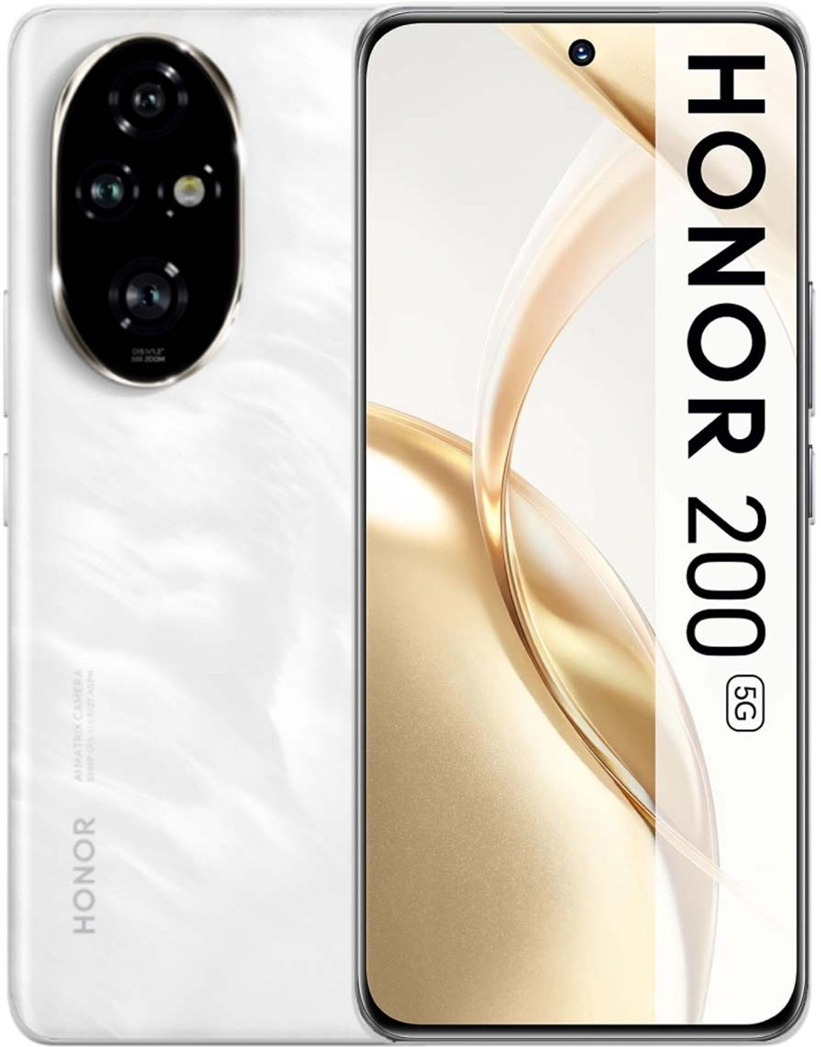 Image of Honor 200 5g (Moonlight White, 256 GB) (8 GB RAM)