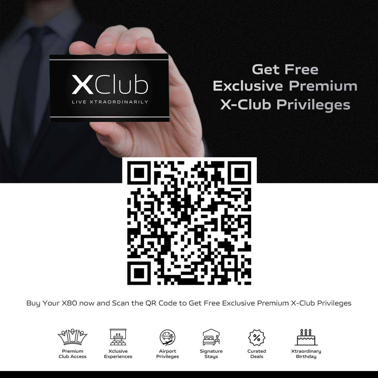 Image of vivo X80 Pro (Cosmic Black, 256 GB)