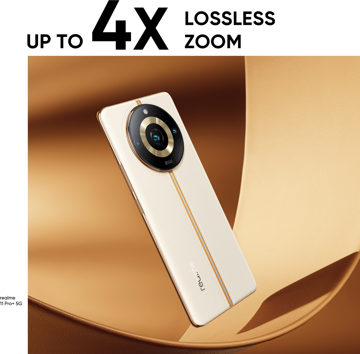 Image of realme 11 Pro+ 5G (Sunrise Beige, 256 GB)