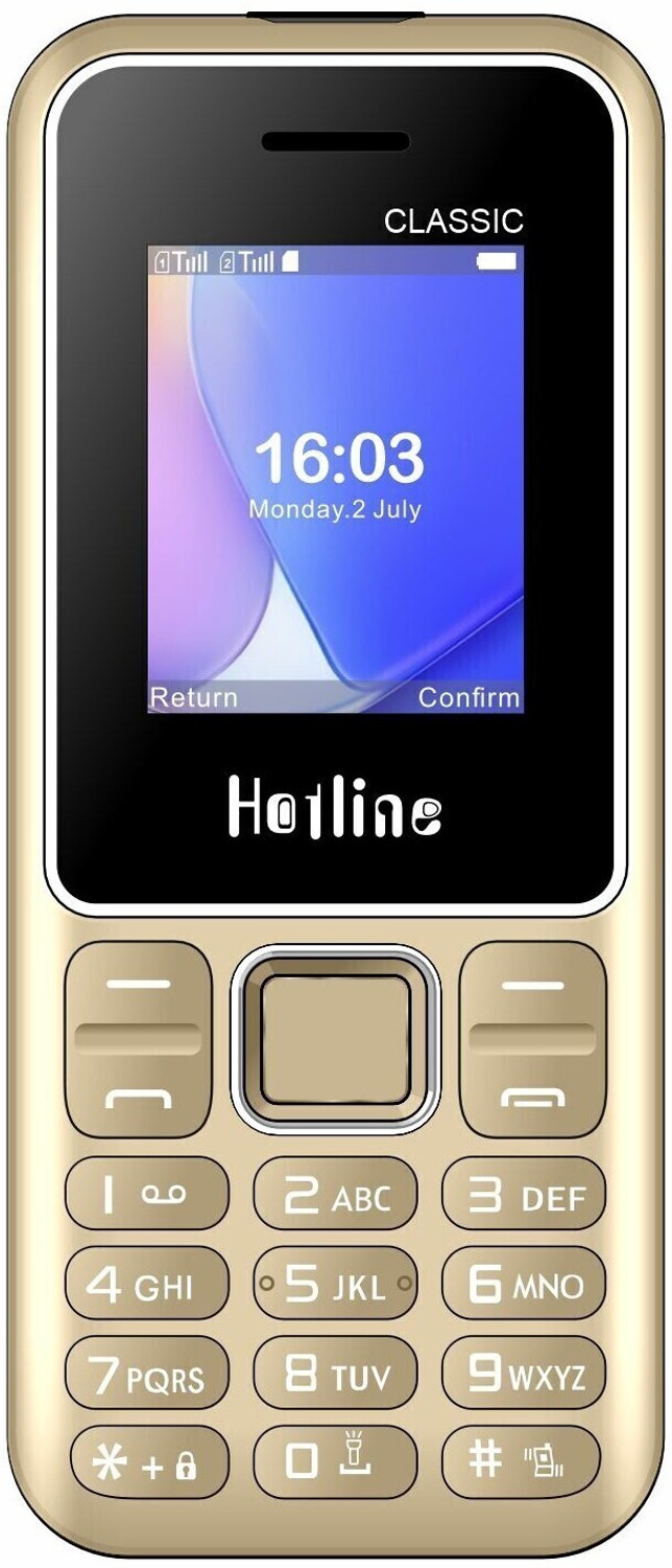 Image of IAIR D1 Dual Sim Keypad Mobile Phone | 1.8 Inch Display, 1200mAh Battery + Call Rec (Baltic Dark Maroon)
