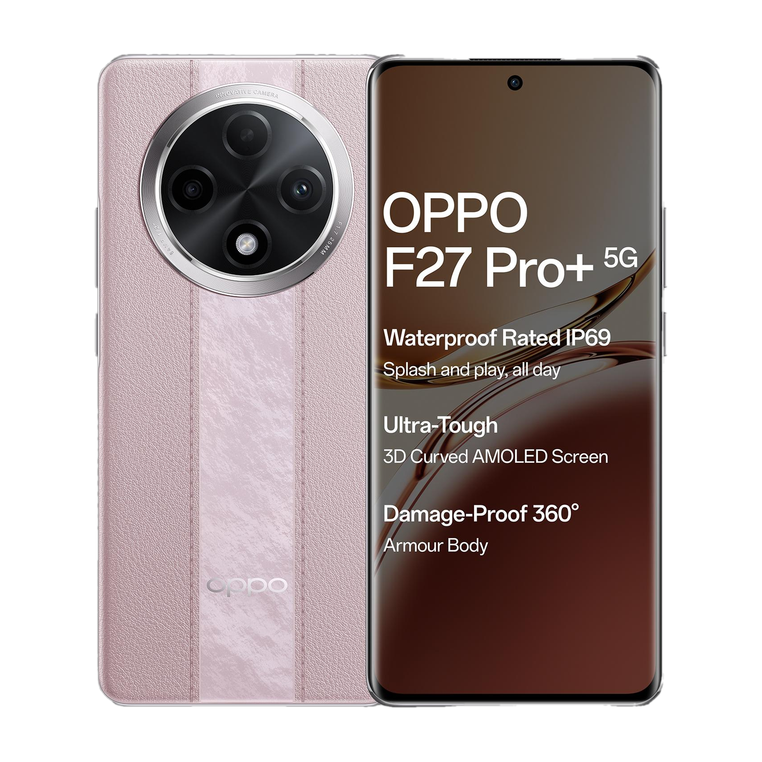 OPPO F27 Pro+ (Dusk Pink, 128 GB)