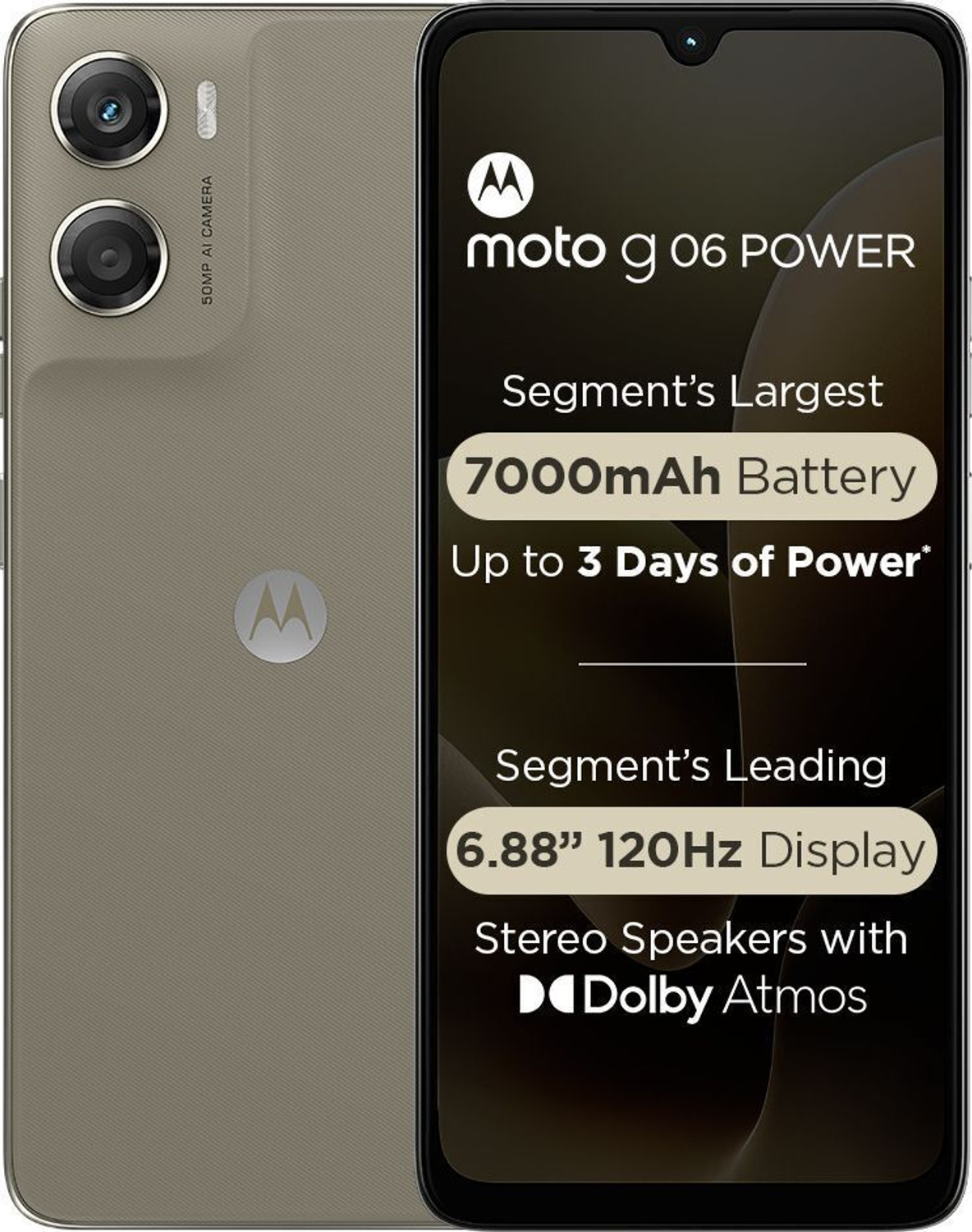 g06 power (Pantone Laurel Oak, 64 GB) (4 GB RAM)