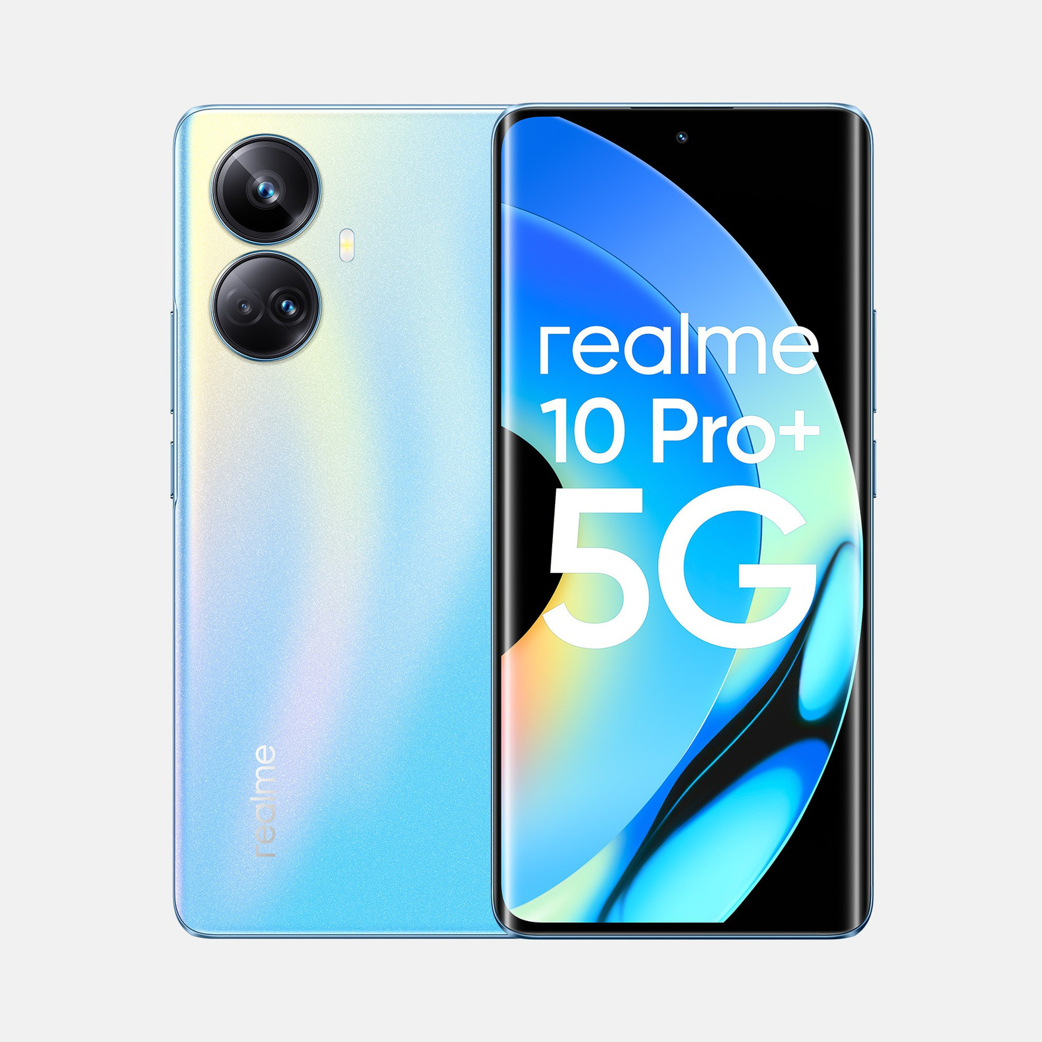 Image of realme 10 Pro+ 5G (Nebula Blue, 128 GB)
