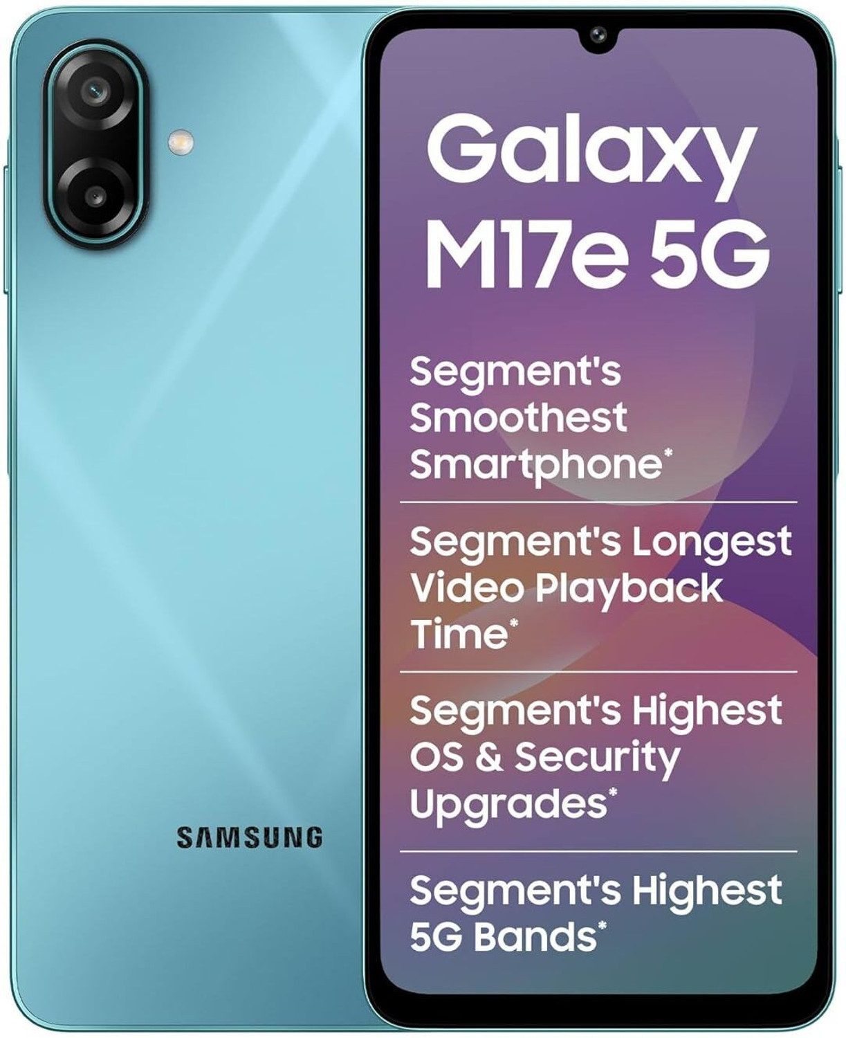 Galaxy M17e 5G (Blitz Blue, 128 GB) (6 GB RAM)