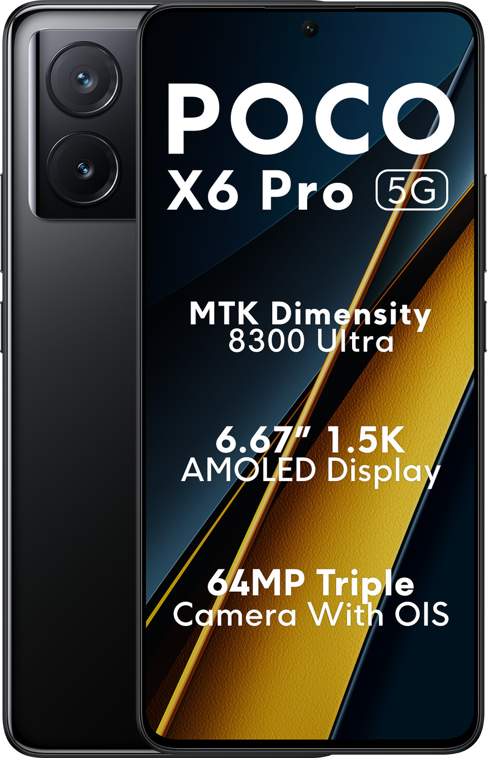 POCO X6 Pro 5G (Spectre Black, 256 GB)