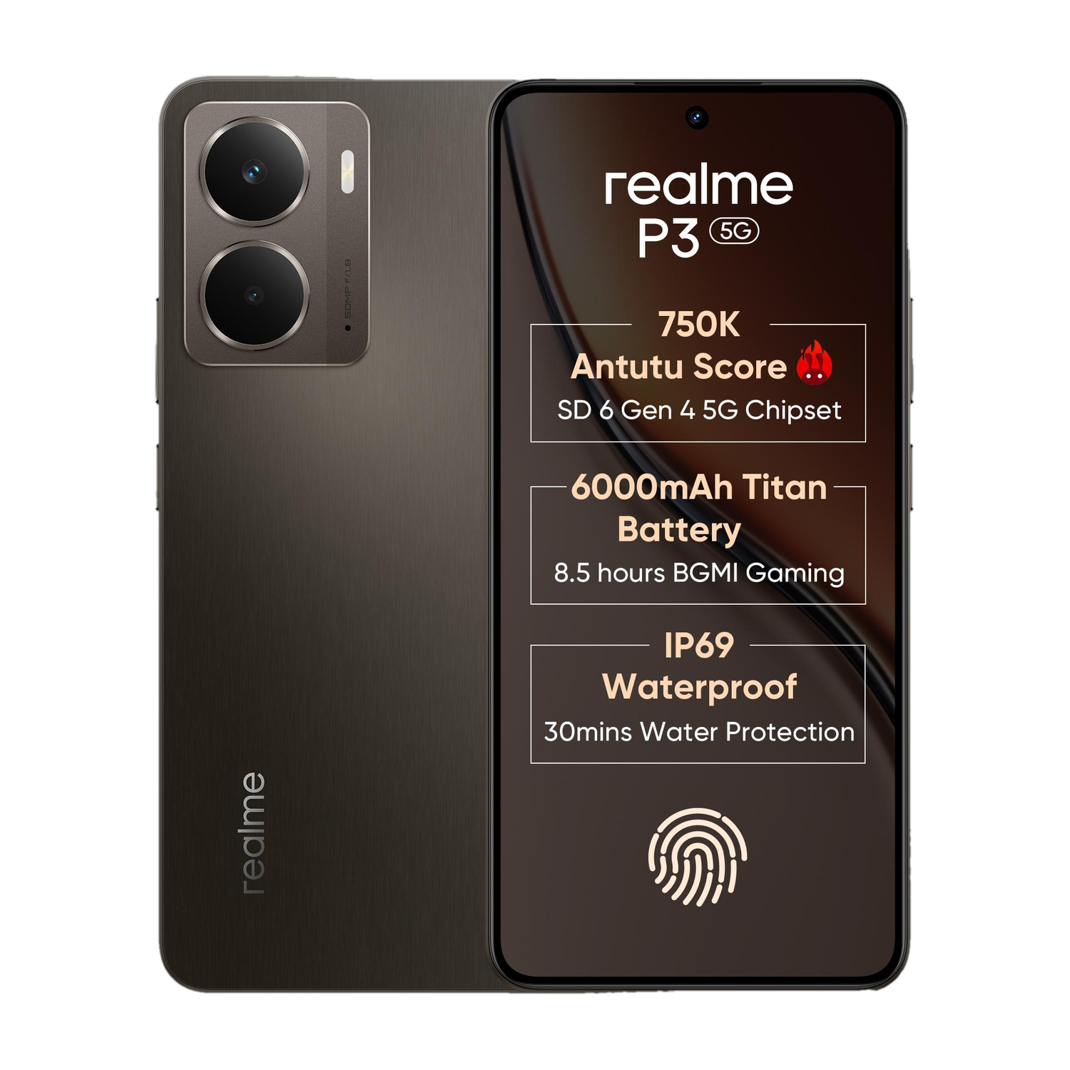 realme P3 5G (Comet Grey, 128 GB)