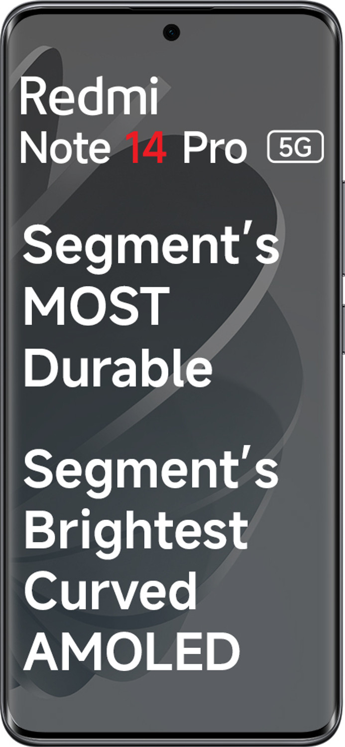 REDMI Note-14 Pro 5G (Titan Black, 256 GB)