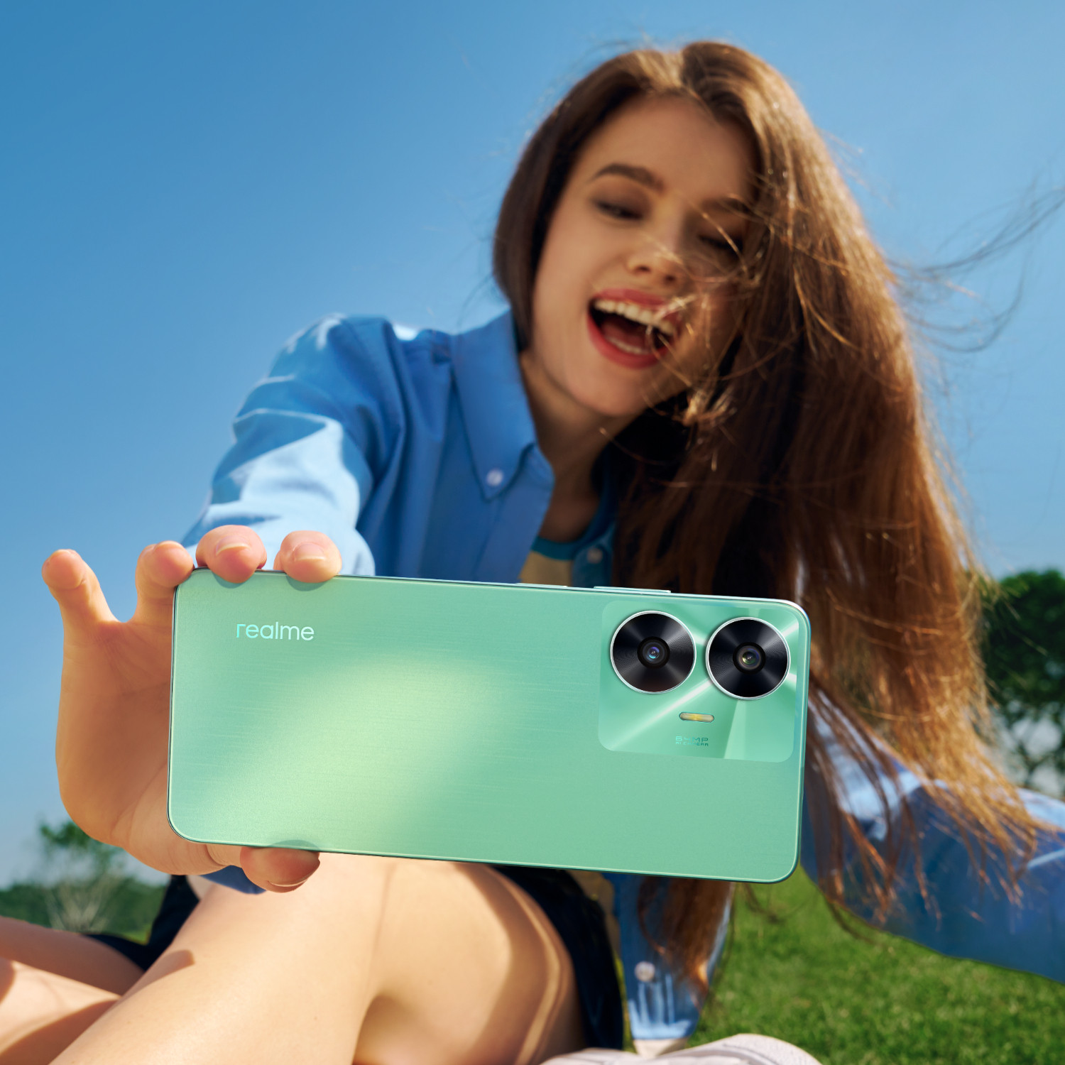 Image of realme C55 (Rainforest, 64 GB)