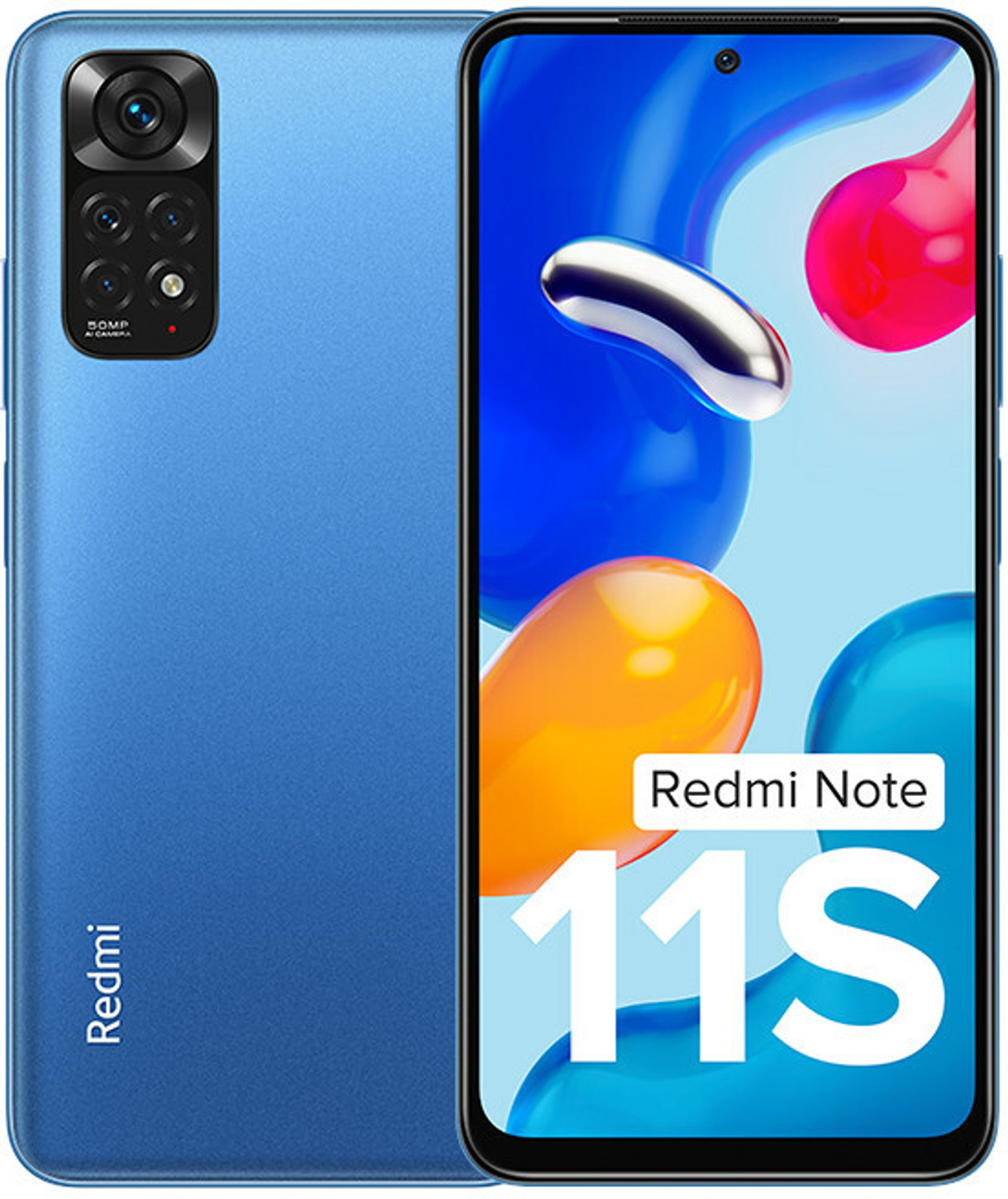 Image of REDMI Note 11S (Blue, 64 GB)