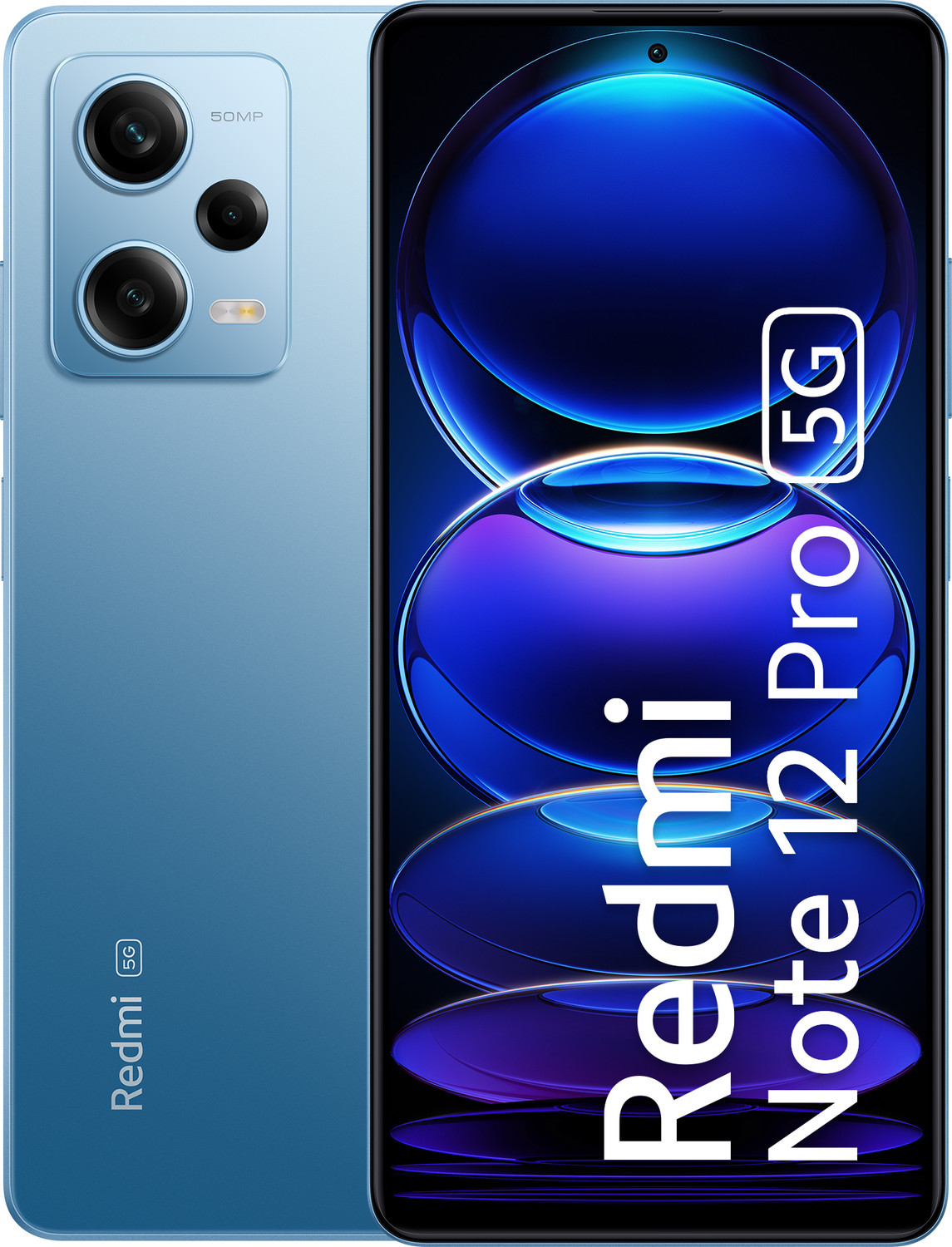 Image of REDMI Note 12 Pro 5G (Glacier Blue, 256 GB)