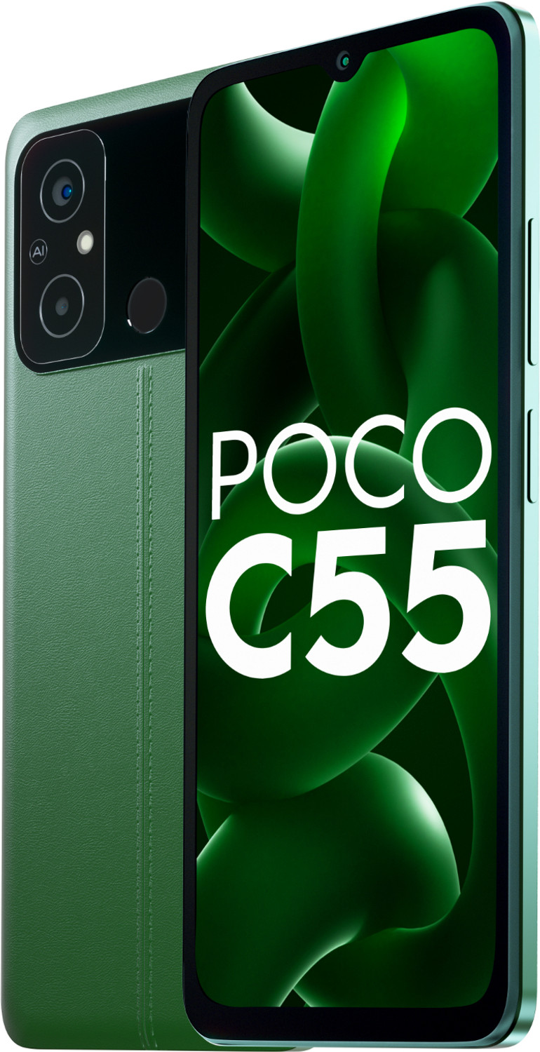Image of POCO C55 (Forest Green, 64 GB)