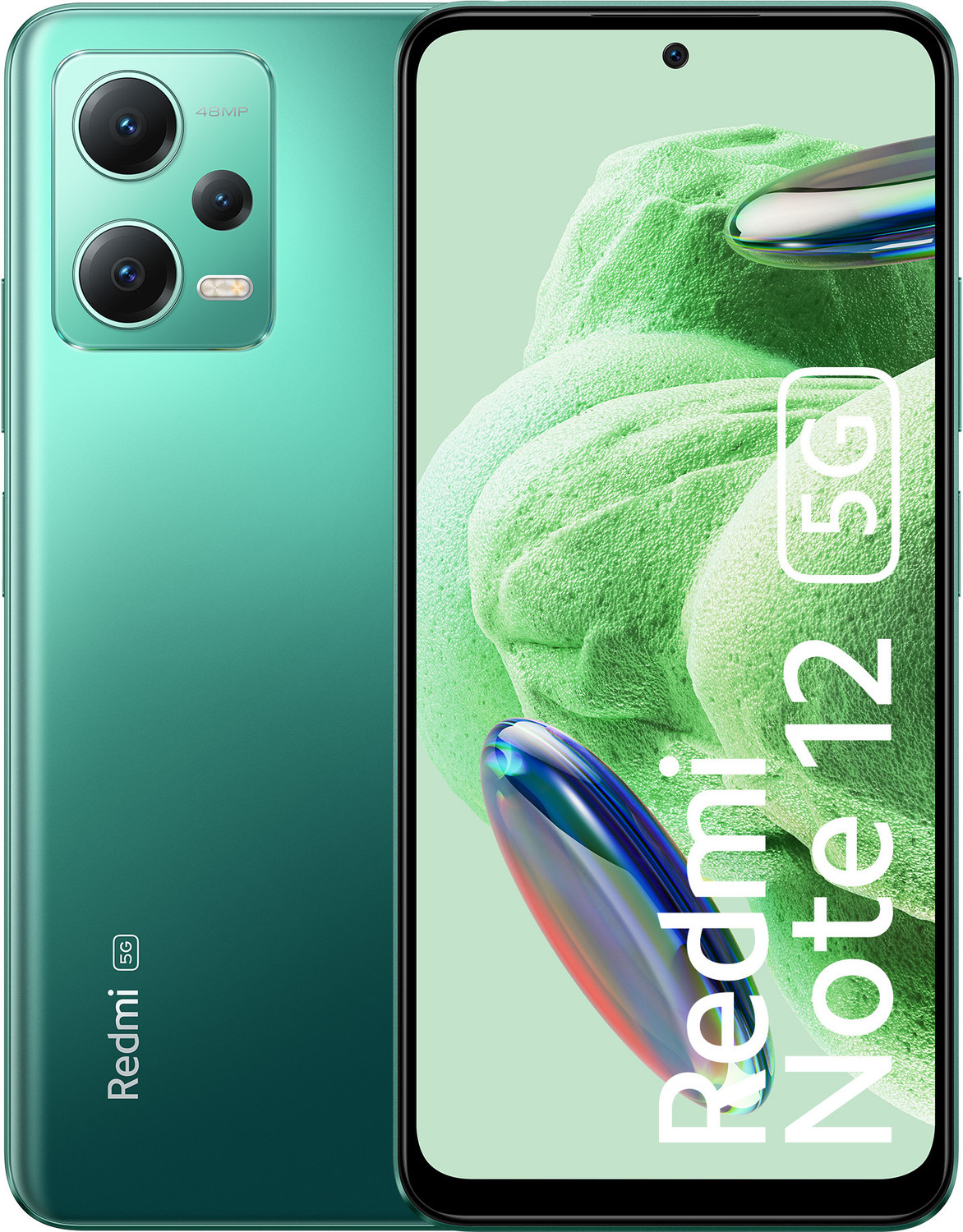Image of REDMI Note 12 5G (Frosted Green, 128 GB)