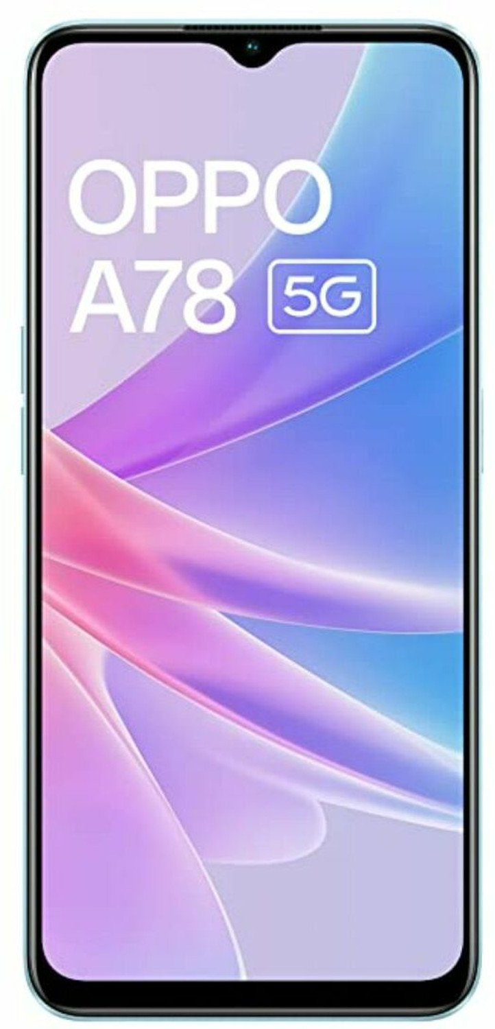 Image of OPPO A78 5G (Glowing Blue, 128 GB) (8 GB RAM)