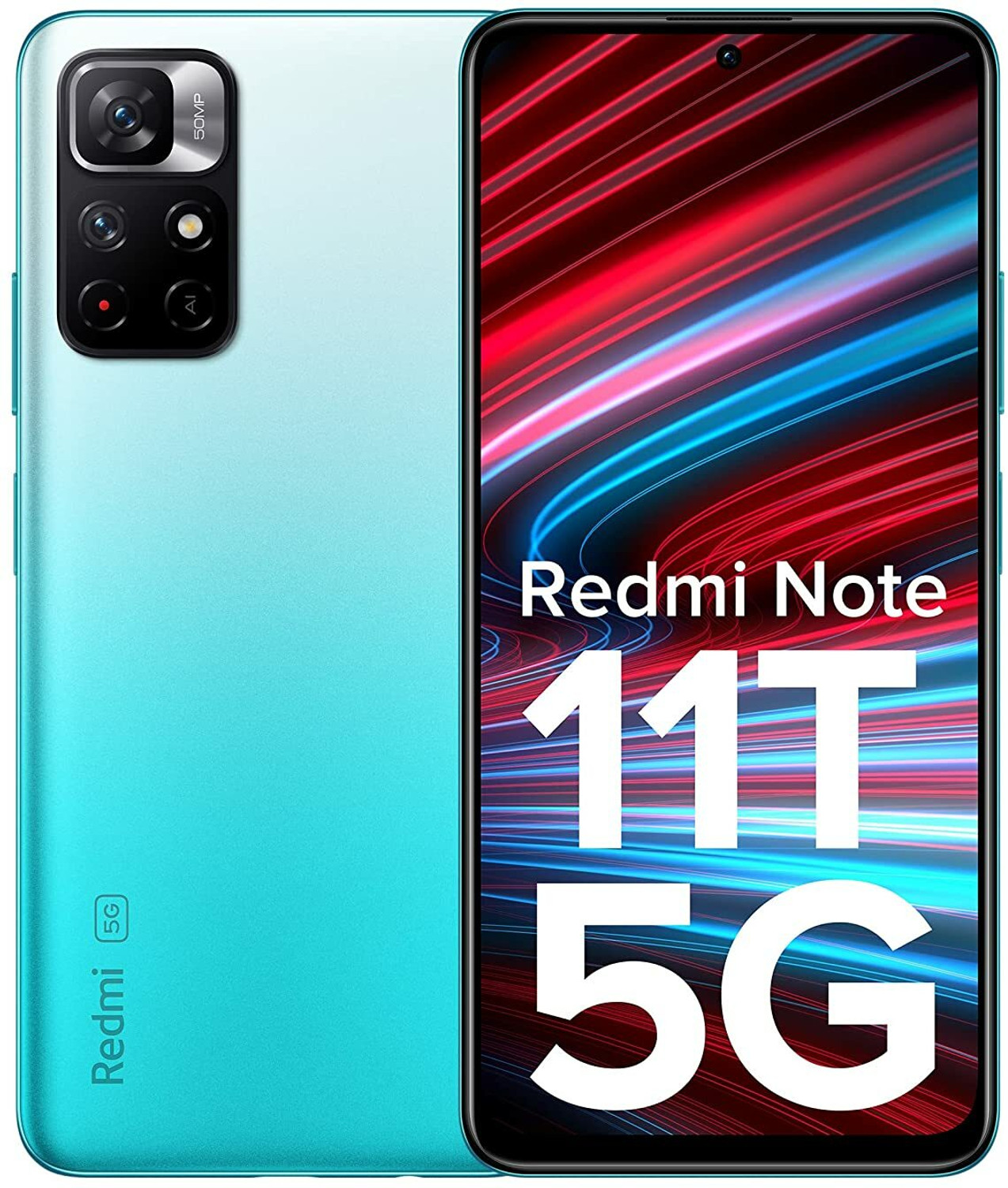 Image of REDMI Note 11T 5G (Aquamarine Blue, 64 GB)