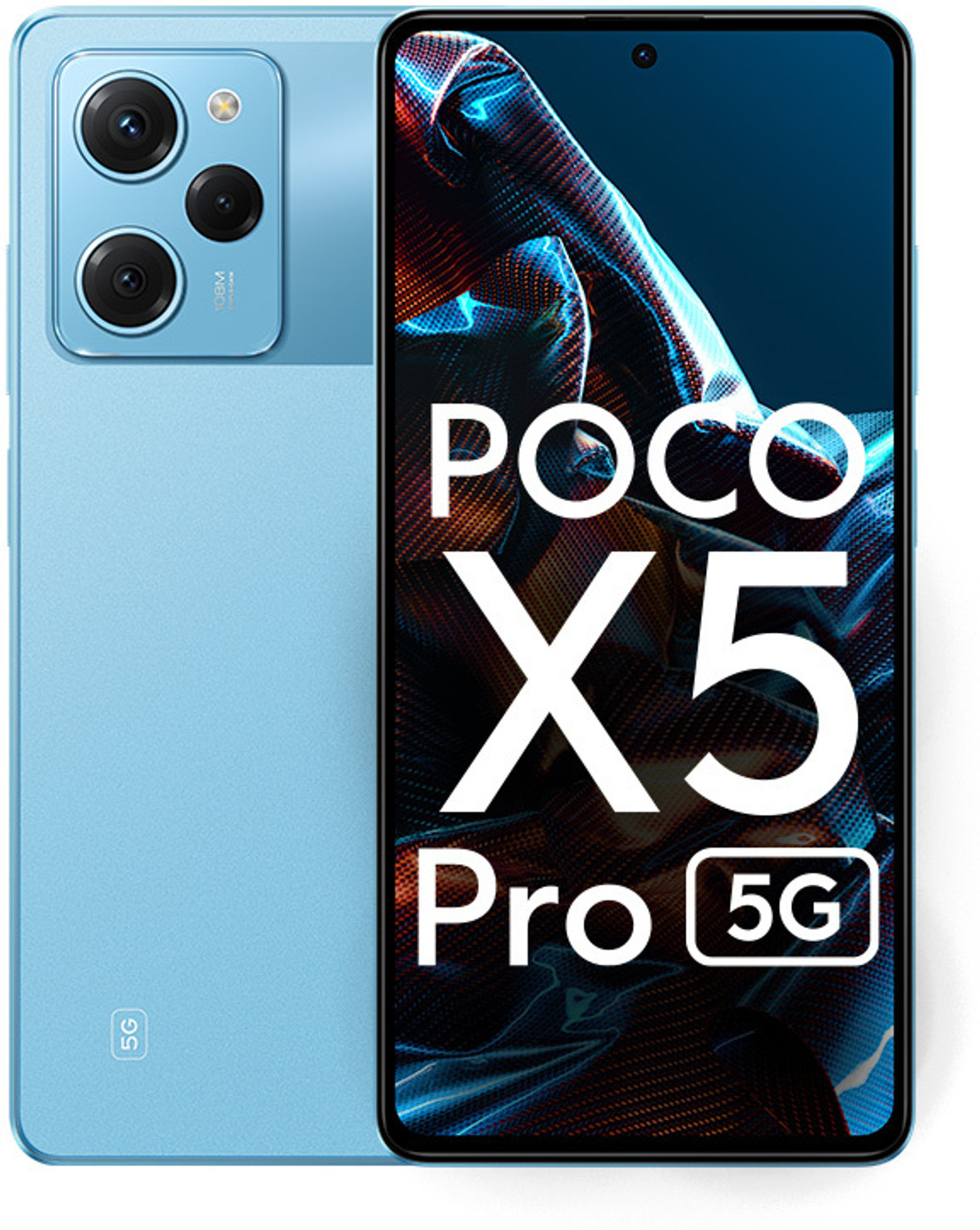 Image of POCO X5 Pro 5G (Horizon Blue, 128 GB)