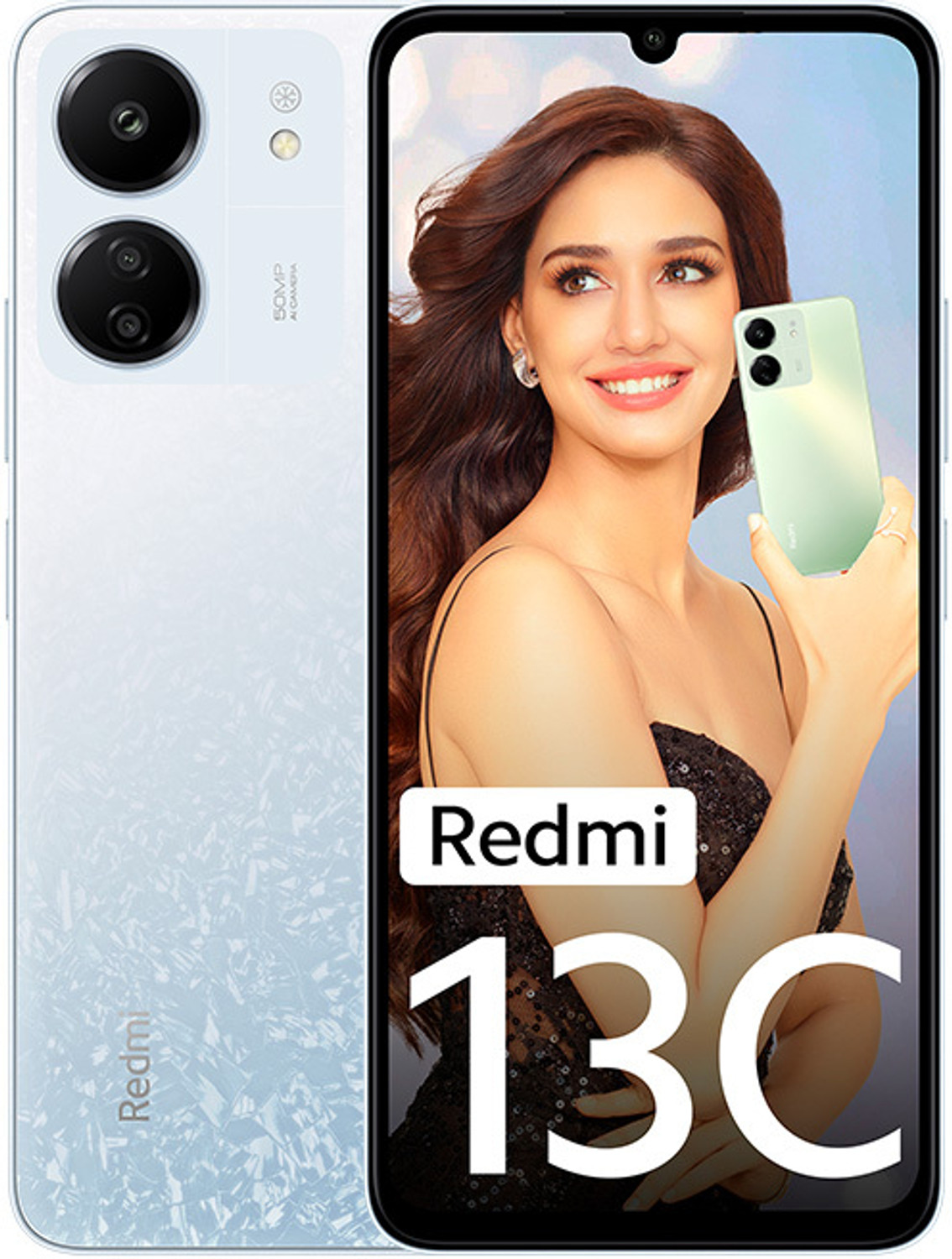 Image of REDMI 13C (Starfrost White, 256 GB) (8 GB RAM)