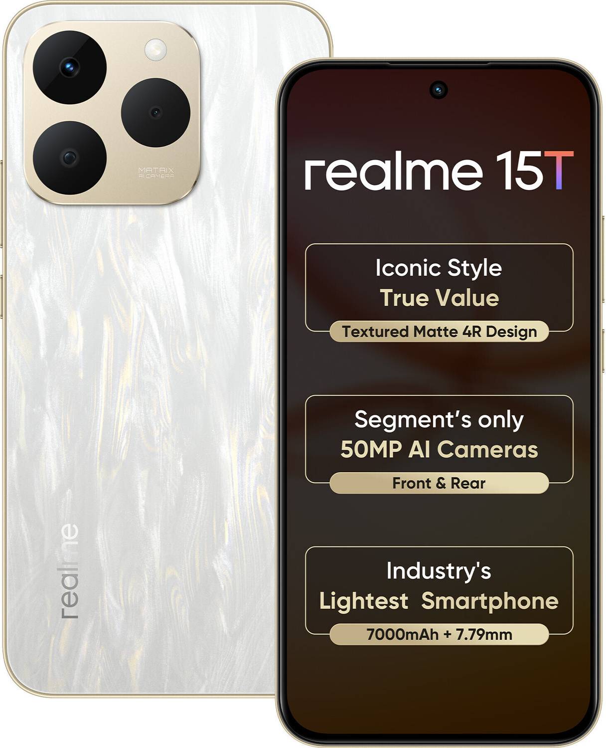 realme 15T 5G (Flowing Silver, 256 GB)