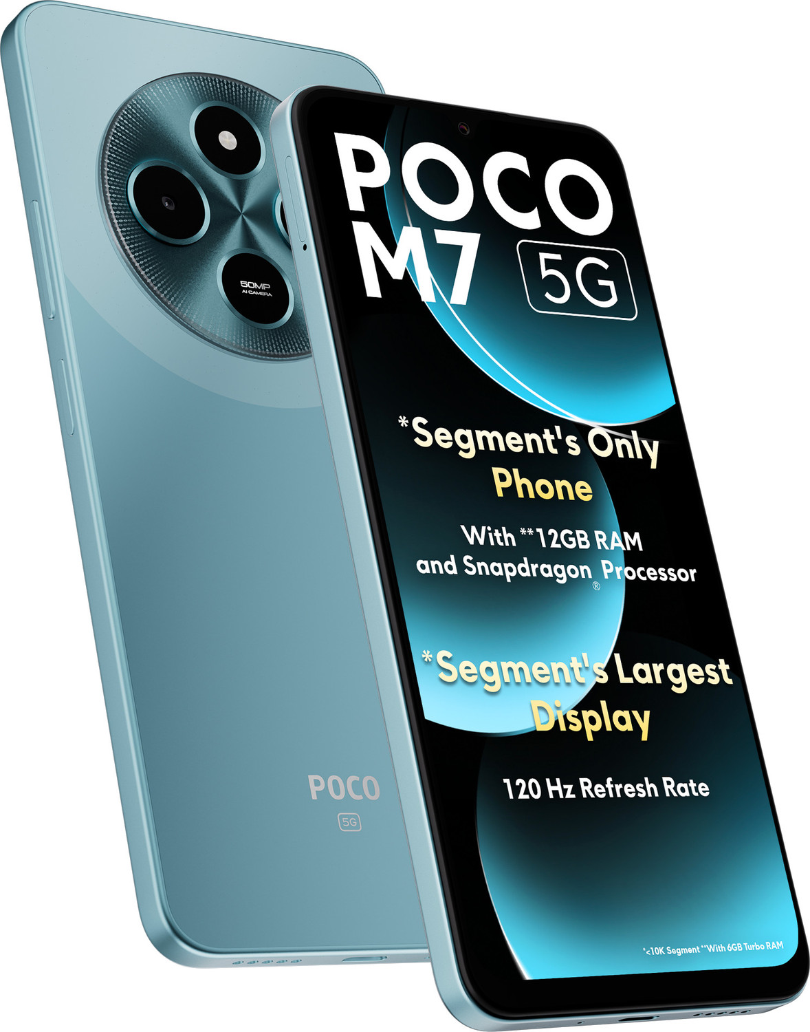 POCO M7 5G (Ocean Blue, 128 GB)