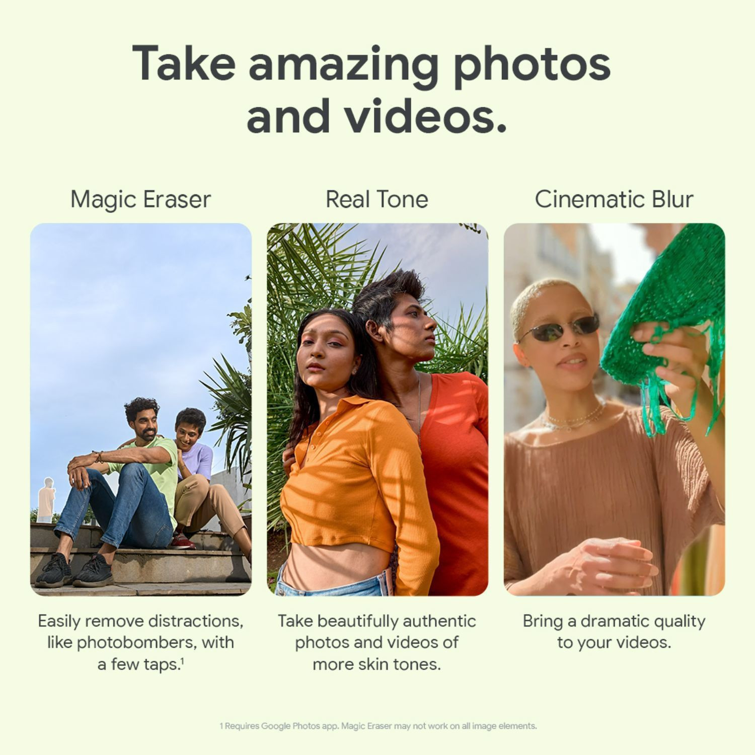 Image of Google Pixel 7 (Lemongrass, 128 GB)