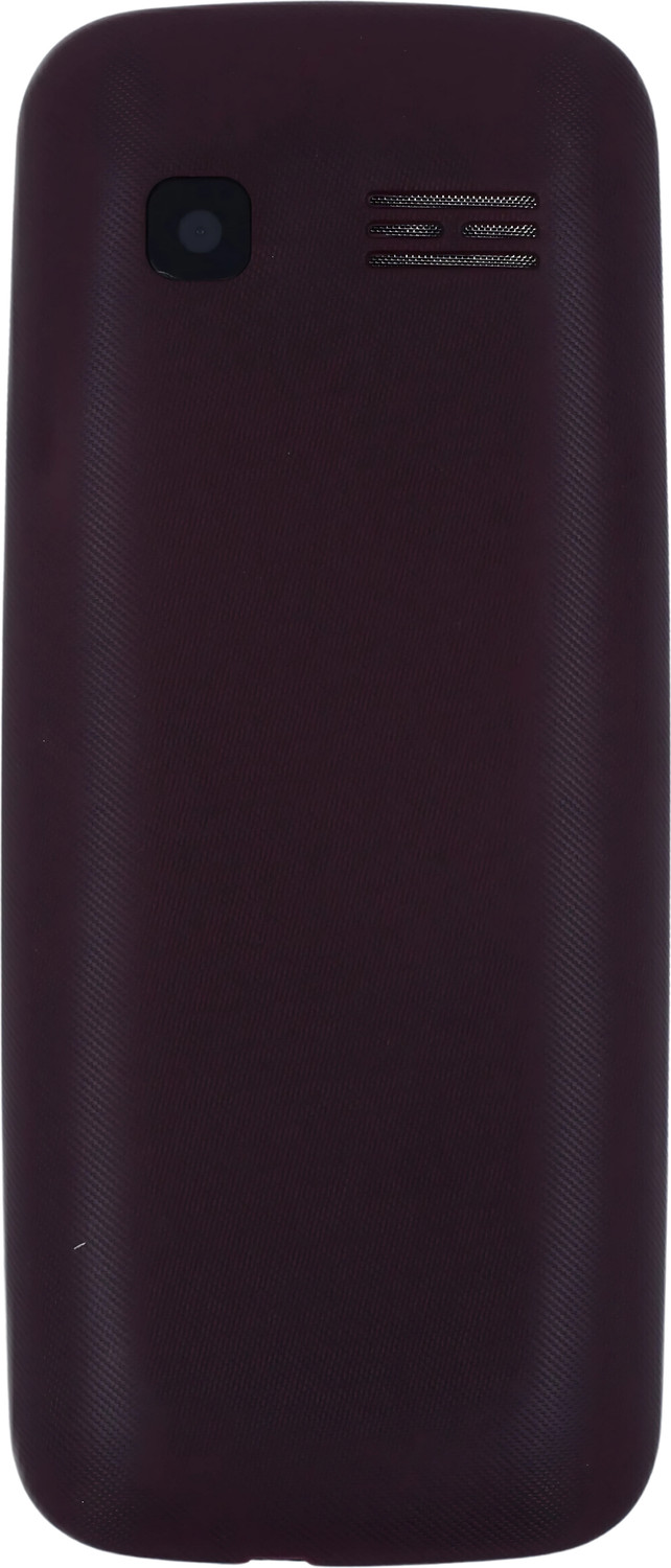 Image of IAIR D1 Dual Sim Keypad Mobile Phone | 1.8 Inch Display, 1200mAh Battery + Call Rec (Baltic Dark Maroon)