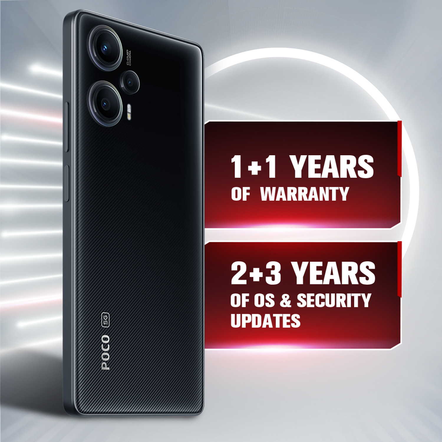 Image of POCO F5 5G (Carbon Black, 256 GB)